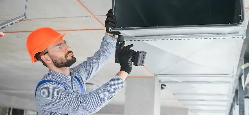 Roof Cap & Exterior Hood Lint Buildup Removal – Reston